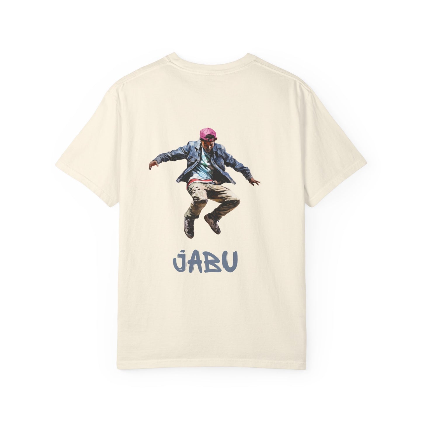 ✅  AU/NZ  Comfort Colours 1717, Unisex Garment-Dyed T-Shirt - Urban Street Style with JABU Graphic Supra Fly