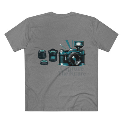 ✅ AU/NZ Vintage Camera Tee - Capture the Past & Future, Photography Lovers Gift, Retro T-Shirt, Camera Enthusiast Apparel, Unique Graphic Tee