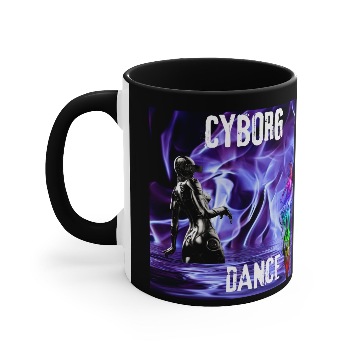 ✅ AU/NZ Colorful Accent Mugs, 11oz Cyborg Dance Extraordinary! CYBORG