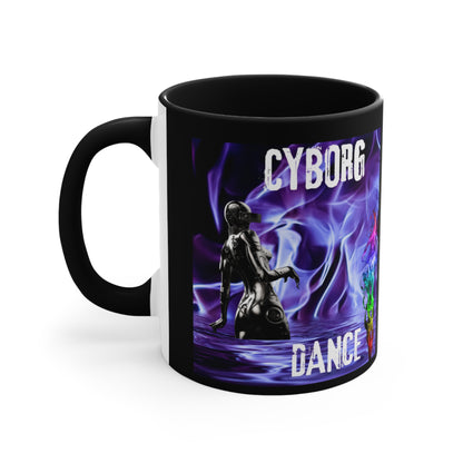 ✅ AU/NZ Colorful Accent Mugs, 11oz Cyborg Dance Extraordinary! CYBORG