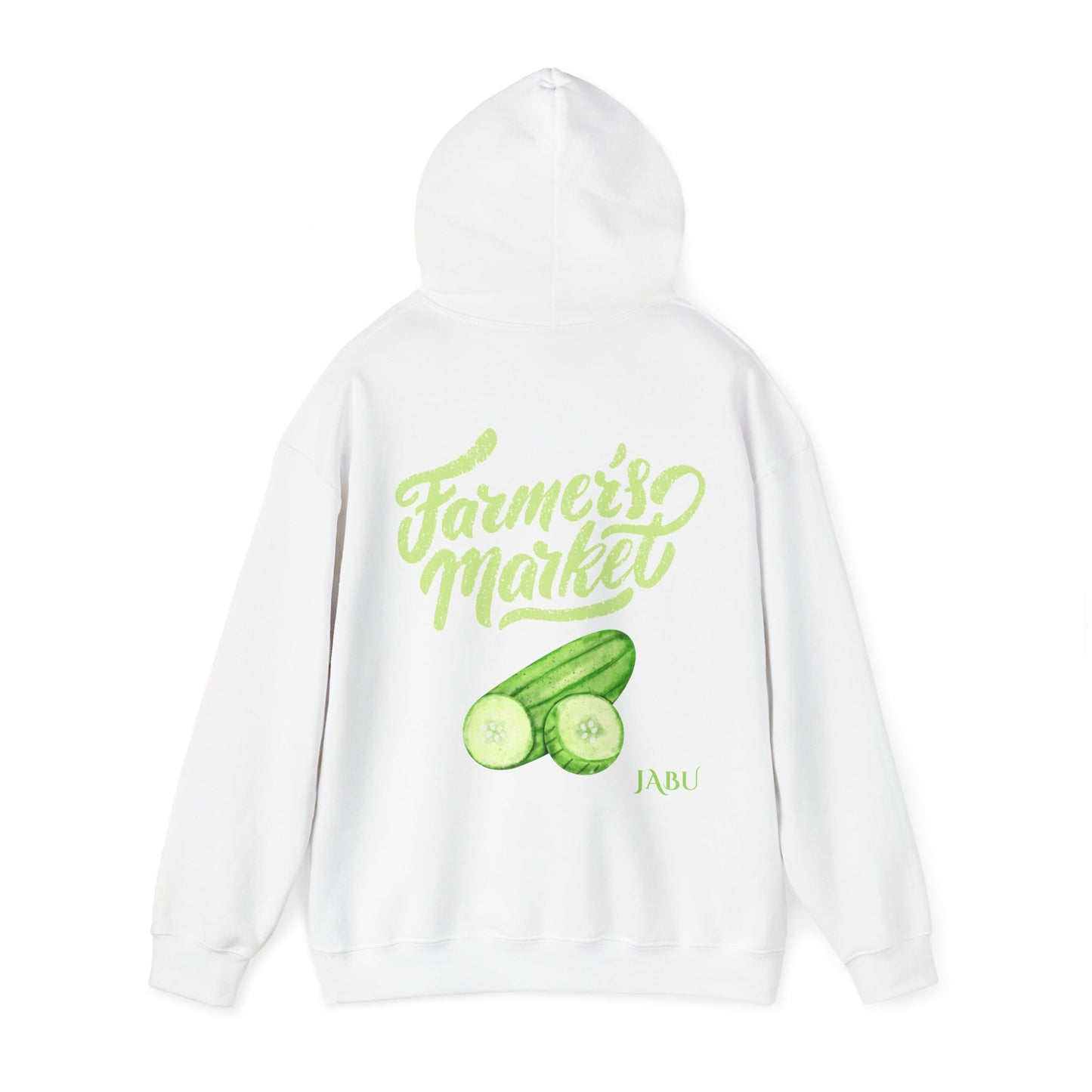 ✅ AU/NZ Farmer's Market Hoodie – Unisex Heavy Blend™ Sweatshirt with Pickle Design
