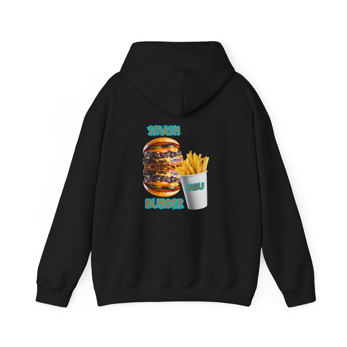✅ AU/NZ Smash Burger Unisex Hoodie with Fun Food Graphics