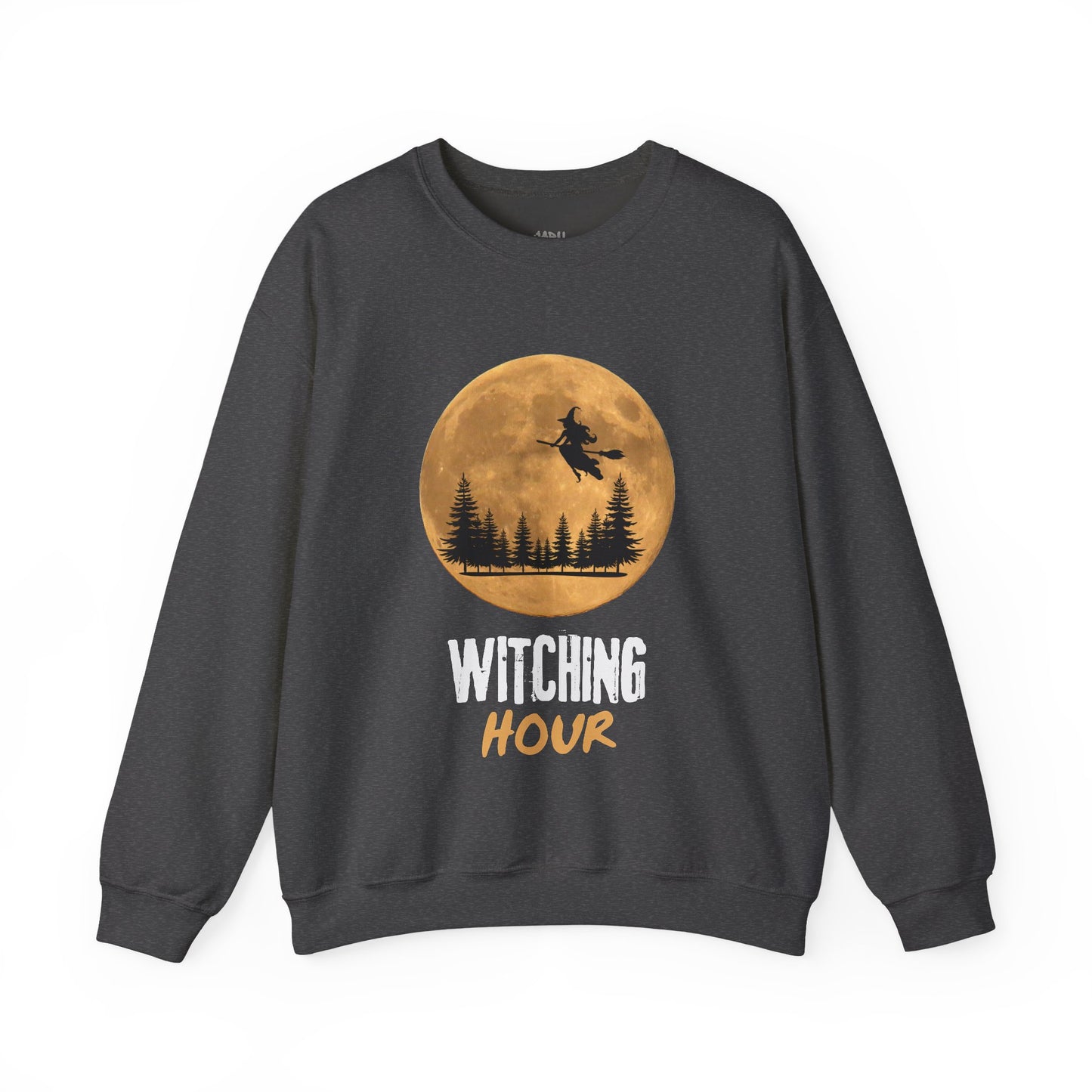 ✅ AU/NZ Witching Hour & Howl Unisex Crewneck Sweatshirt - Spooky Halloween Vibe