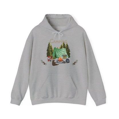 ✅ AU/NZ Cozy Camping Hooded Sweatshirt | Outdoor Adventure Apparel