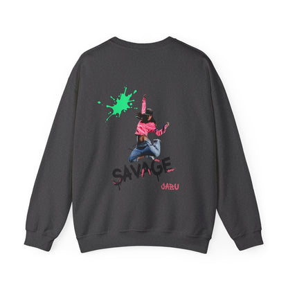 ✅ AU/NZ Dance & Savage Unisex Heavy Blend™ Crewneck Sweatshirt SAVAGE