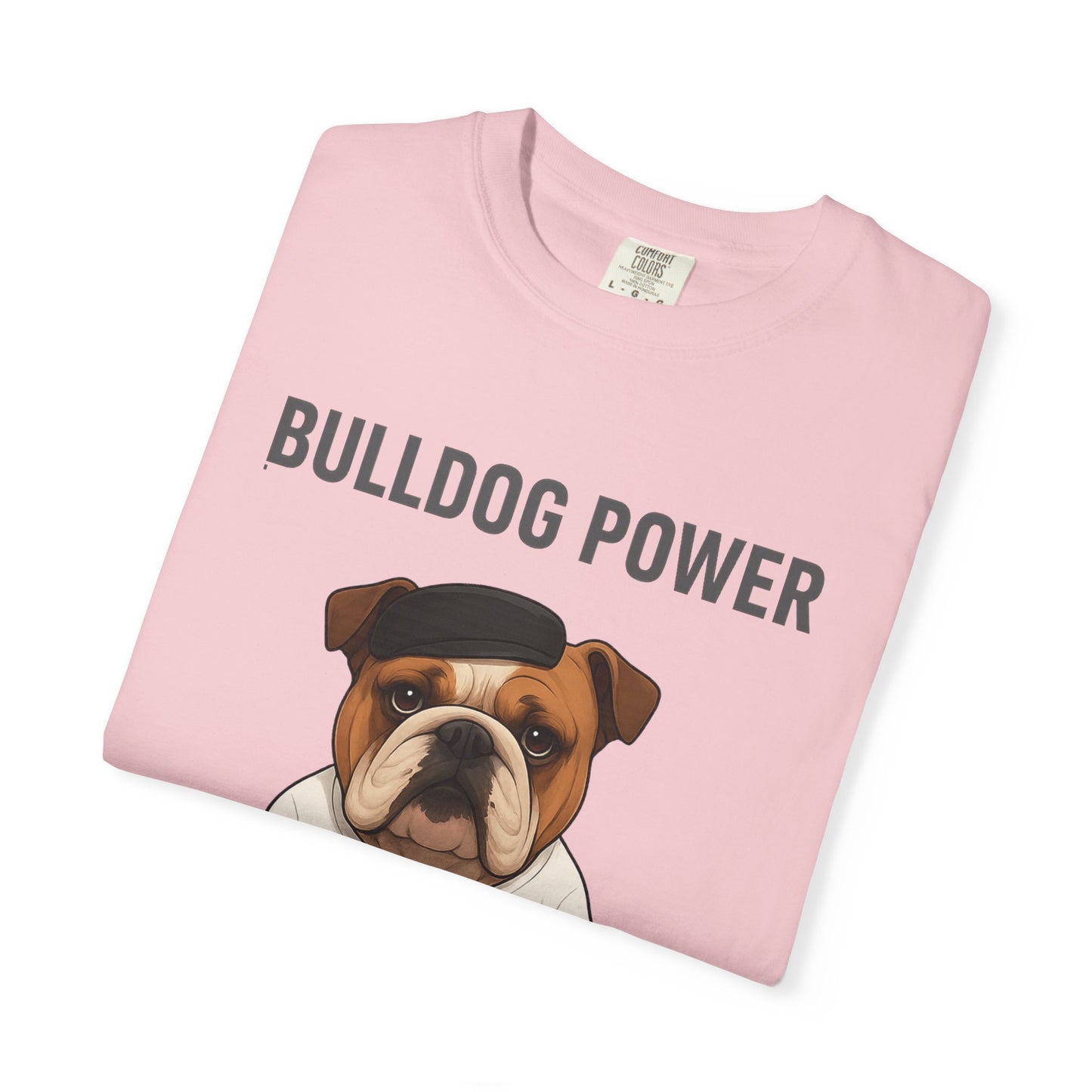 JABU GRIND - BULLDOG: A Fun, Dog-Loving Gym Tee for NZ & AU Humans JABU© • JustAboutBeingU®