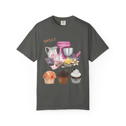 ✅ AU/NZ Sweet Treats Garment-Dyed T-Shirt for Bakers