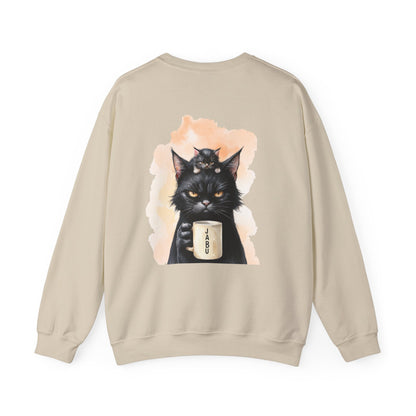 ✅ AU/NZ Cat Lover's Crewneck Sweatshirt - "Holidays at Home" Design Kittens