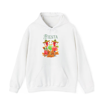 ✅ AU/NZ AU/NZ/ Fiesta Fun Unisex Heavy Blend™ Hooded Sweatshirt - Colorful Party Vibes Fiesta, Mexica Party!