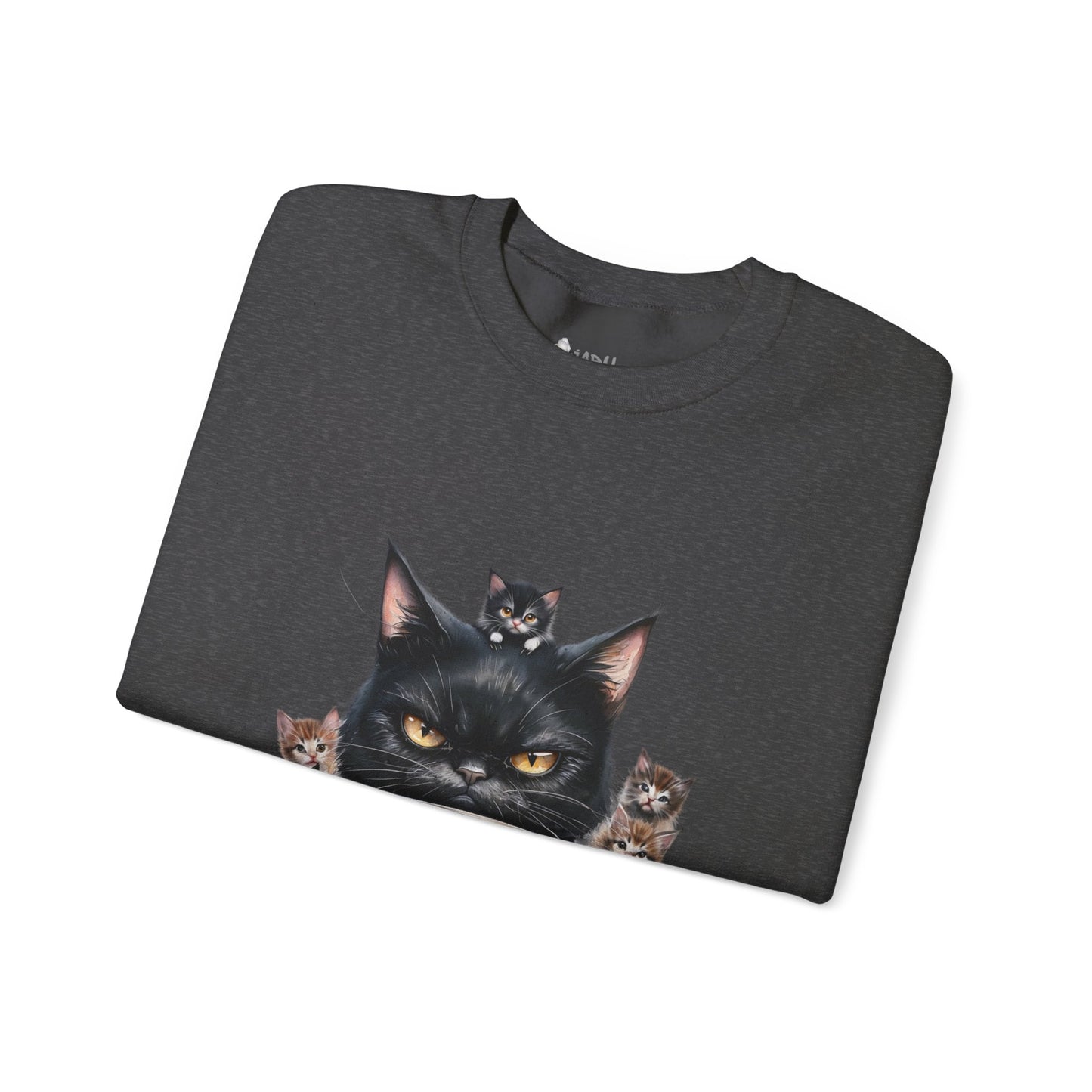 ✅  AU/NZ Funny Cat Crewneck Sweatshirt - Holidays at Home Design
