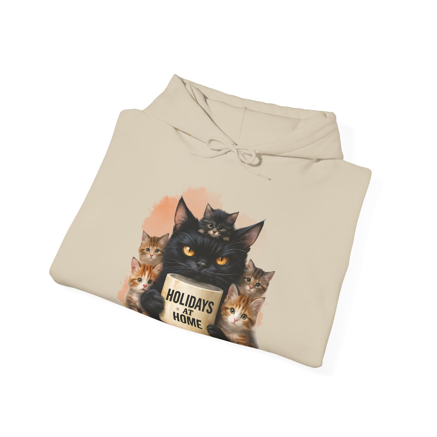 ✅ AU/NZ Unisex Heavy Blend™ Hooded Sweatshirt Cats Holidays