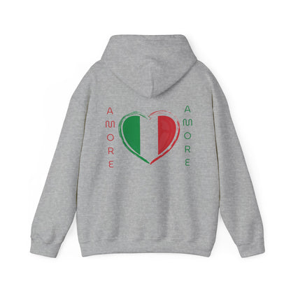 ✅ AU/NZ Italian Love Hoodie | Unisex Heavy Blend Sweatshirt | Perfect for Gifting, Italian Heritage Celebrations, Casual Wear, Travel, Festivals, VESPA!