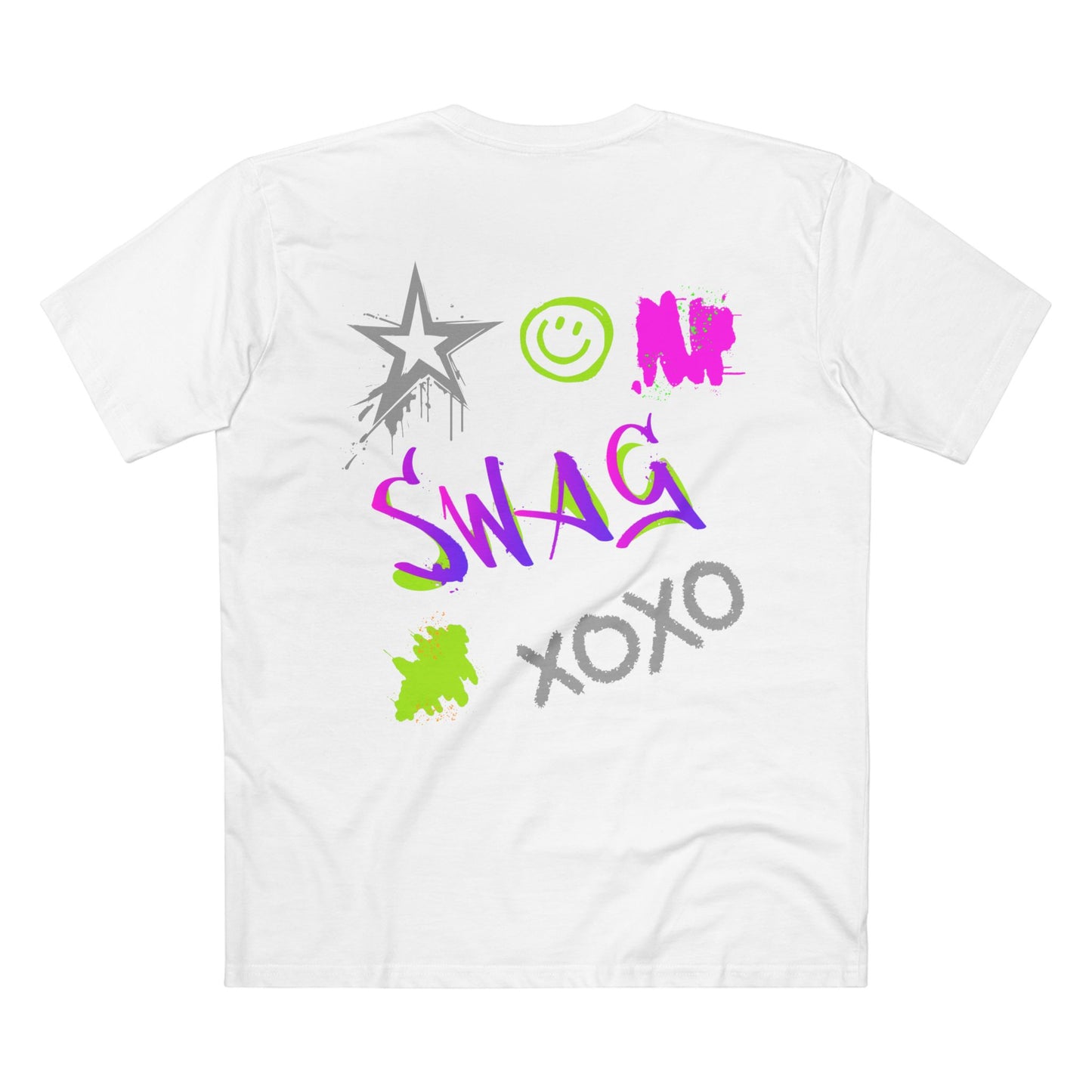 ✅ AU/NZ  SWAG, Urban Graffiti Tee - Streetwear Vibes for Creative Souls, Stylish Graphic T-Shirt, Casual Fashion, Unique Gift for Artists, Summer Wear