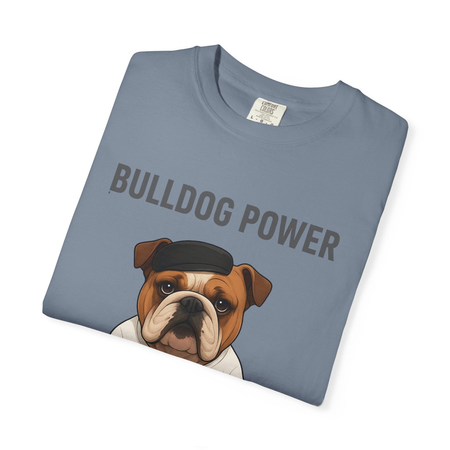 JABU GRIND - BULLDOG: A Fun, Dog-Loving Gym Tee for NZ & AU Humans JABU© • JustAboutBeingU®