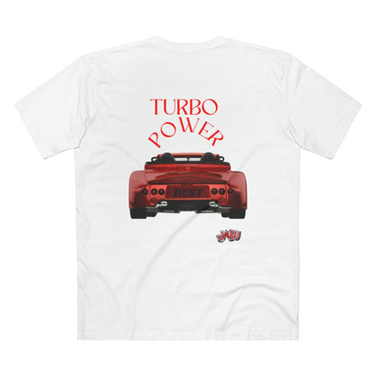 ✅ AU/NZ, As Colour 5001 Turbo Power Adult Tee for Car Enthusiasts, Funny Auto Shirt, Gift for Motorheads, Racing Apparel, Classic Car Lover's Tee