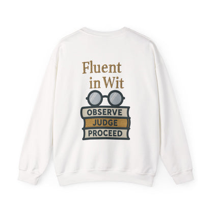 Fluent in Wit Sweatshirt
