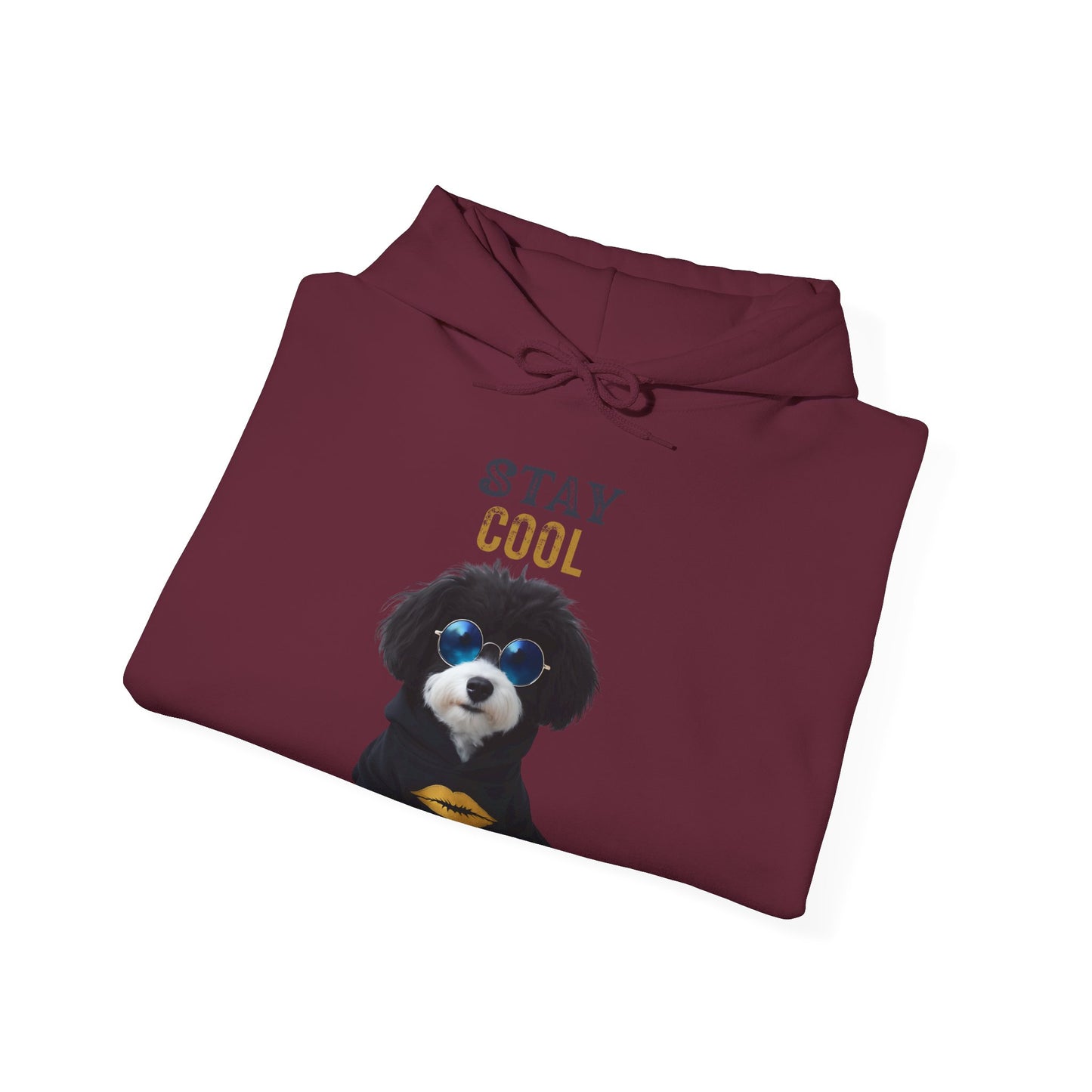 ✅ AU/NZ Stay Cool Dog Hoodie, Unisex Heavy Blend Sweatshirt, Pet Lover Gift, Cool Canine Apparel, Cozy Dog Hoodie, Dog Lover Sweatshirt, Jabu’s Brand Ambassador!