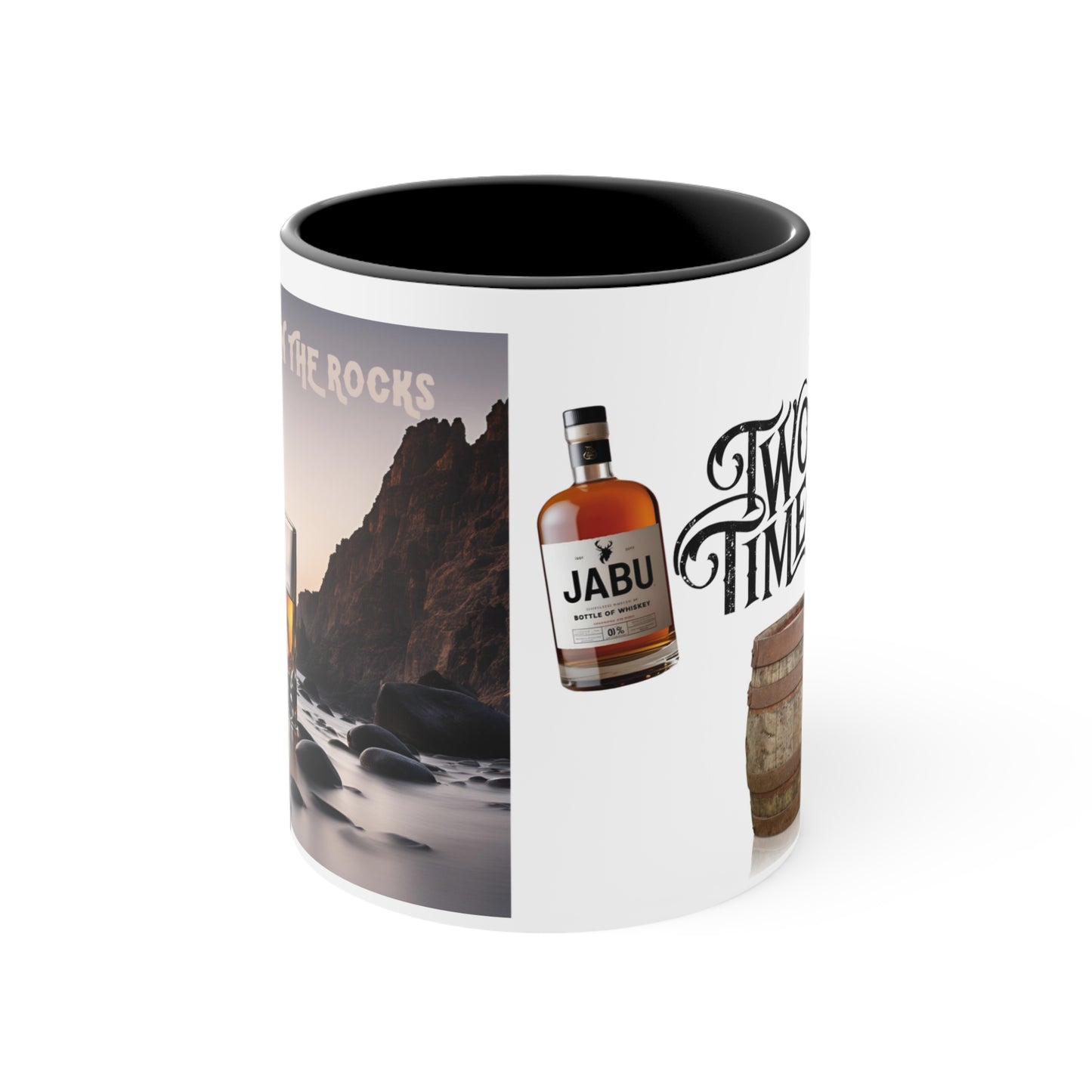 ✅ AU/NZ Stylish Whiskey Accent Mug, Black Handle, Unique Coffee Cups, Gifts for Whiskey Lovers