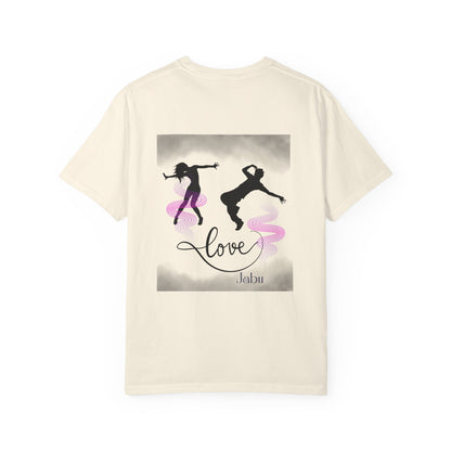 ✅ AU/NZ/Comfort Colours 1717/Unisex Garment-Dyed T-shirt - 'Pose Love' Dance Graphic Tee DANCE