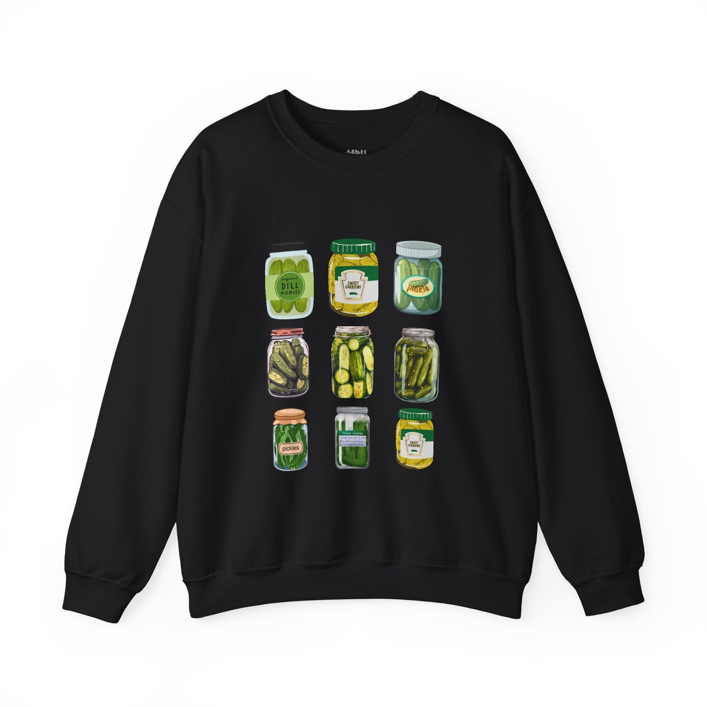 ✅ AU/NZ Pickle Lover's Crewneck Sweatshirt - Farmer's Market Theme