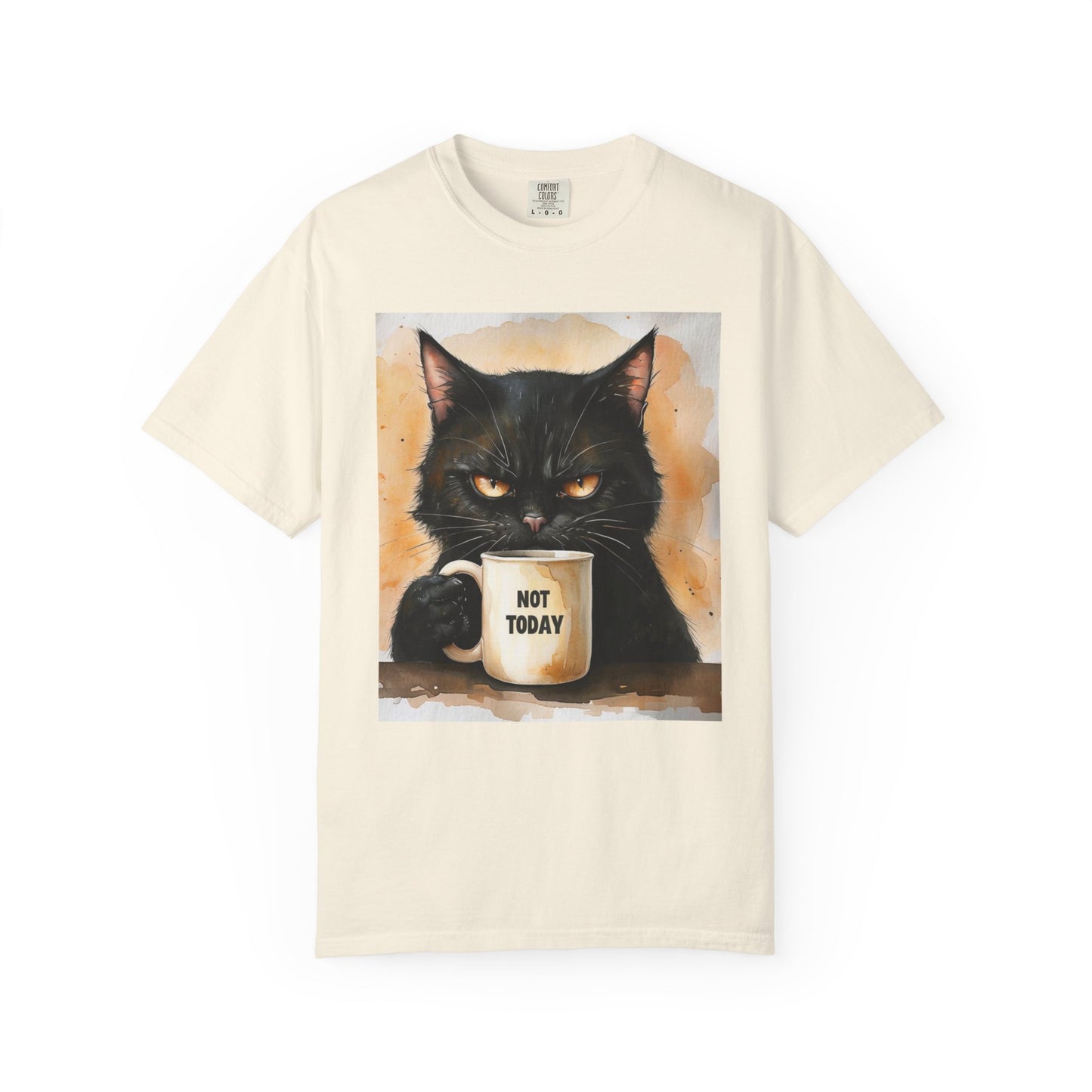 ✅ AU/NZ Funny Cat Graphic T-Shirt – "Not Today”