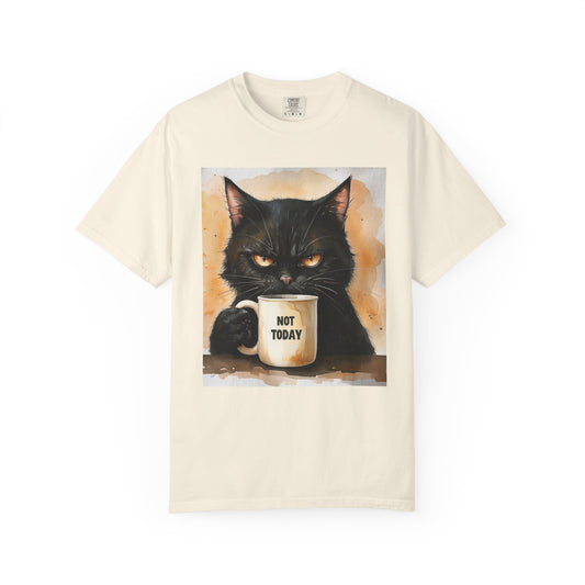 ✅ AU/NZ Funny Cat Graphic T-Shirt – "Not Today”