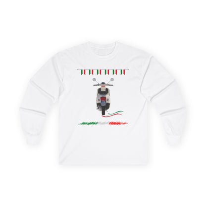 ✅ AU/NZ-Italian Love Long Sleeve Tee, Unisex Shirt for Italians, Valentine's Day Gift, Italian Heritage Celebration, Casual Everyday Wear