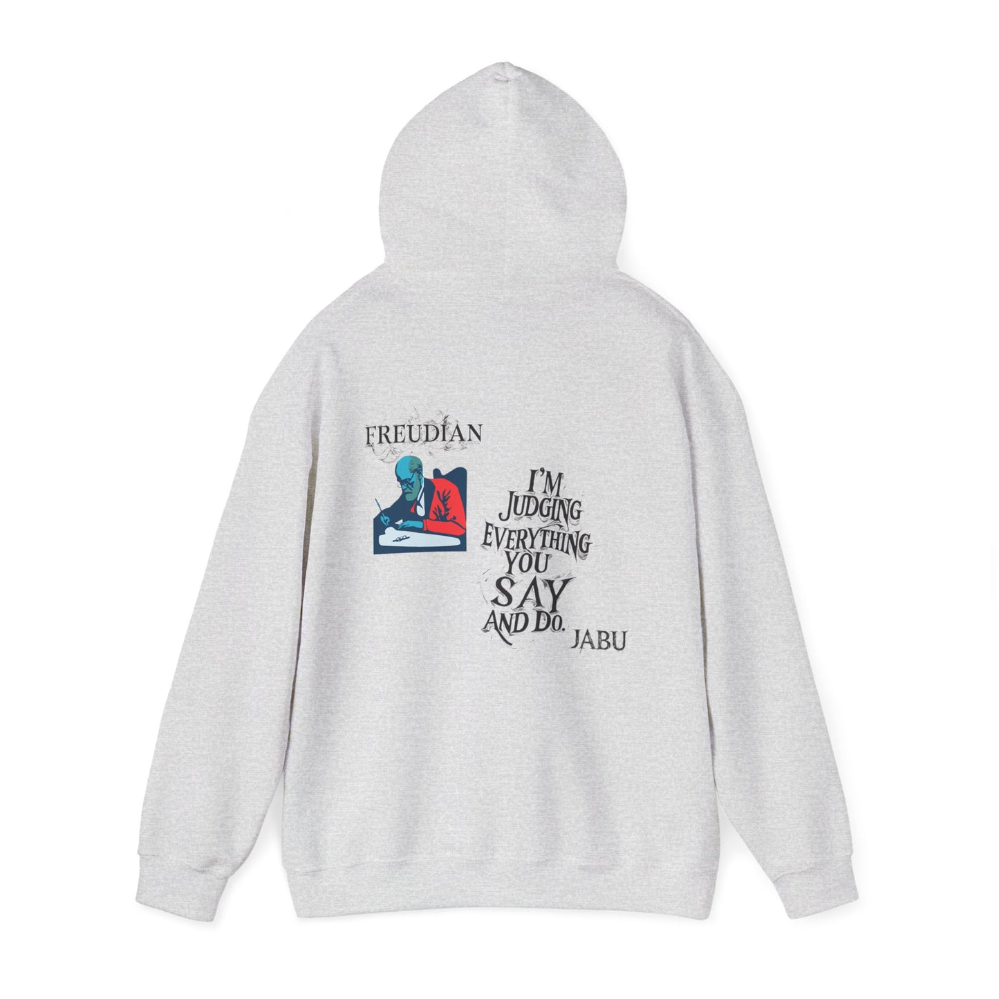 ✅ AU/NZ Freudian Unisex Hooded Sweatshirt - Funny Psychological Humor & Therapy Gift for Psychiatrists or Psychologists!