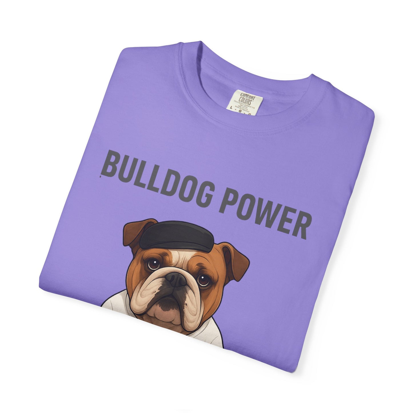 JABU GRIND - BULLDOG: A Fun, Dog-Loving Gym Tee for NZ & AU Humans JABU© • JustAboutBeingU®