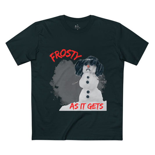 ✅ AU/NZ/AS COLOUR 5001 /Frosty Humour Tee - Funny Winter Shirt, Snowman Gift, Holiday Apparel, ANY Season! It’s FROSTY TIME!