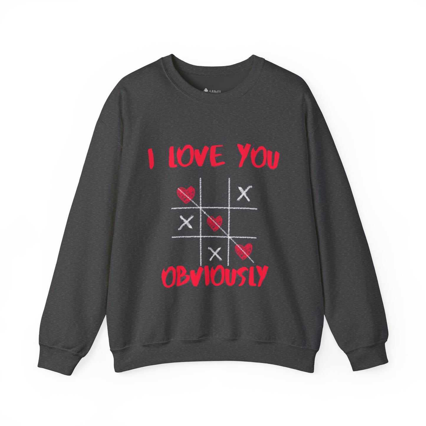 ✅ AU/NZ Cute Love Sweatshirt - I Love You Obviously & Hearts Win