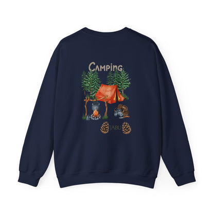 ✅ AU/NZ Cozy Camping Crewneck Sweatshirt - Nature-Inspired Design CAMPING! Back To Nature!