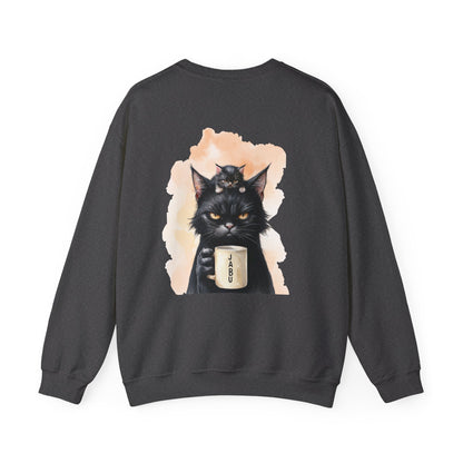 ✅ AU/NZ Cat Lover's Crewneck Sweatshirt - "Holidays at Home" Design Kittens