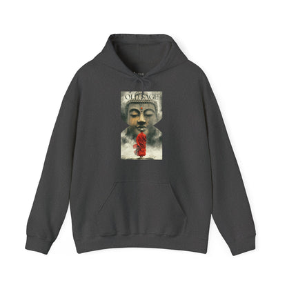✅ Serene Buddha Hoodie - Unisex Heavy Blend™ Sweatshirt, Spiritual and Comfortable SAGE