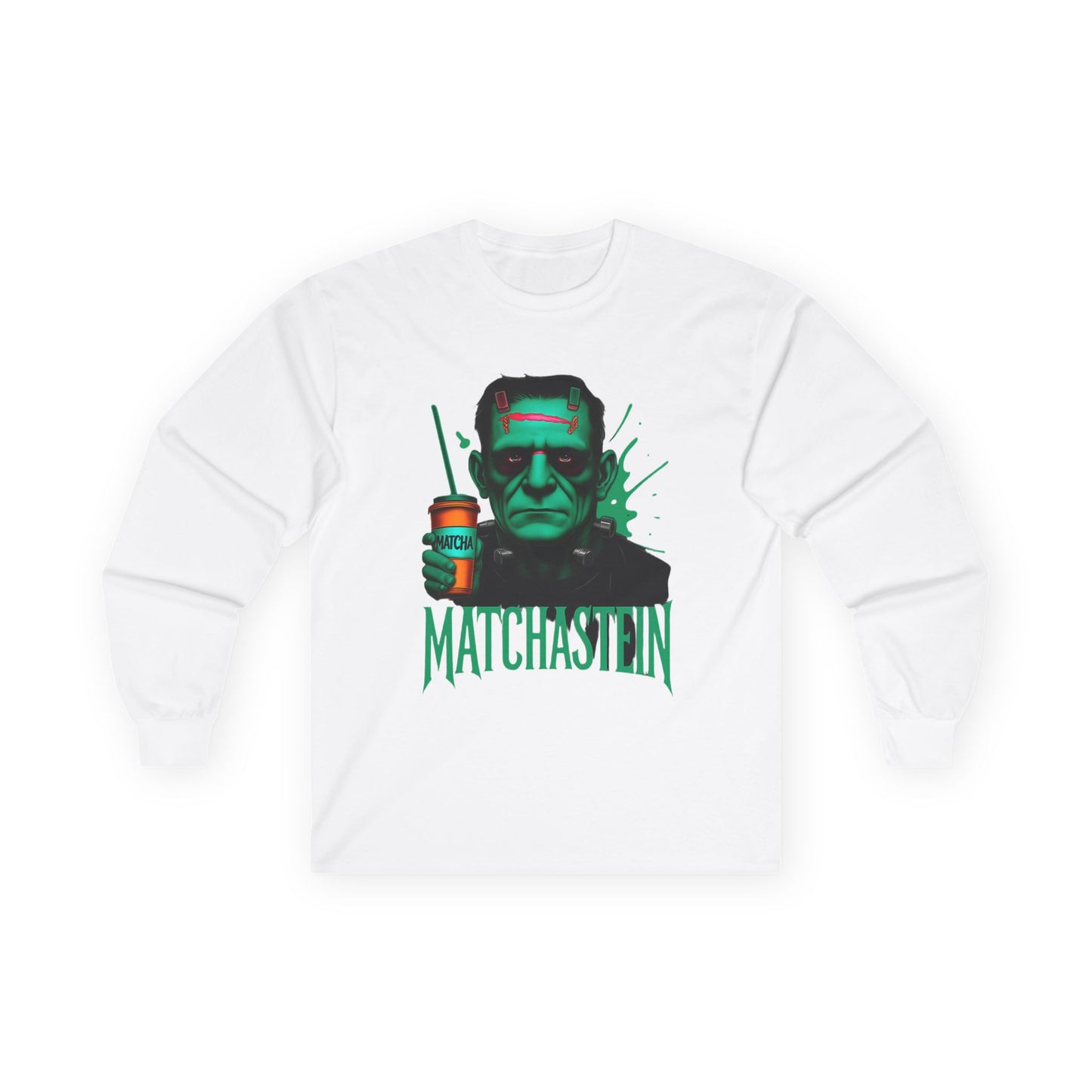 ✅ AU/NZ Matchstein Long Sleeve Tee, Scary Apparel, Unisex Graphic T-Shirt, Spooky Party Shirt, Unique Gift Idea