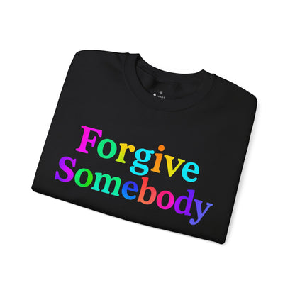 Neon Forgive Somebody Sweatshirt