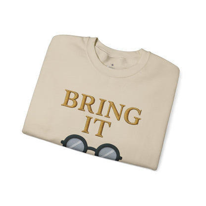 Bring It Graphic Sweatshirt
JABU© • JustAboutBeingU®