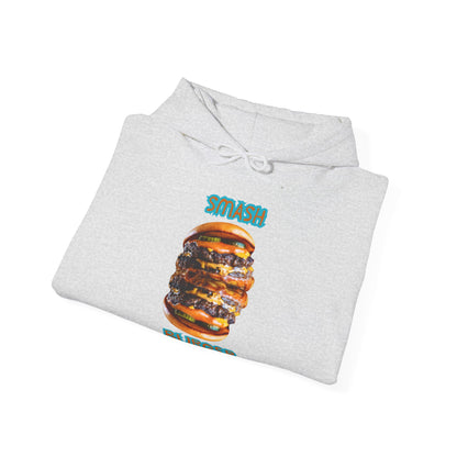 ✅ AU/NZ Smash Burger Hoodie, Fun Foodie Sweatshirt, Unisex Casual Wear, Gift for Chefs, Food Lovers, Trendy Streetwear, SMASH IT!