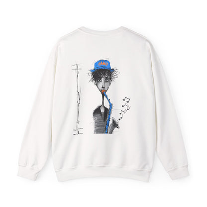 ✅ AU/NZ Jazz Club Graphic Unisex Sweatshirt - Music Lover Gift, Streetwear, Jazz Aesthetic, Graphic Unisex Streetwear, Jazz Lovers!