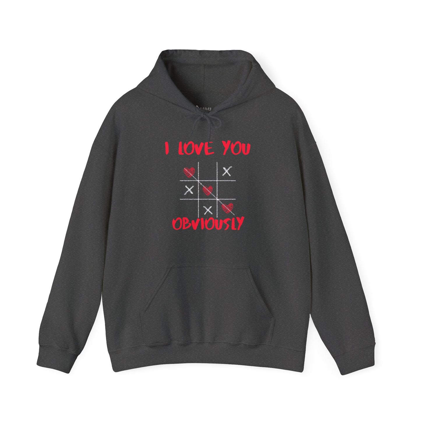 ✅ AU/NZ Casual Love Hoodie - I Love You Obviously | Hearts Win | Perfect Gift for Valentine's Day & Everyday Wear