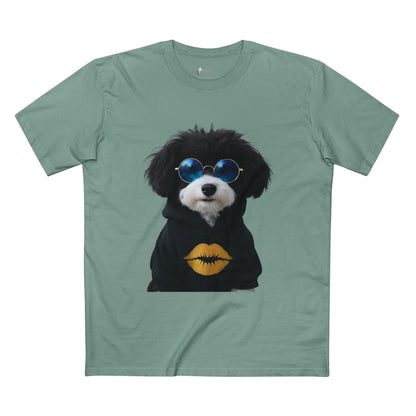 ✅ AU/NZ Playful Dog Graphic Tee, Cute Pet Lover Shirt, Fun Animal Apparel, Gift for Dog Owners, STAY COOL