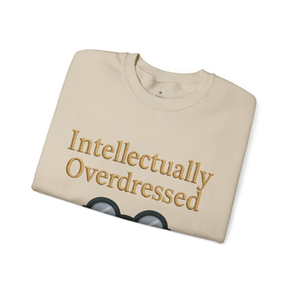 Intellectually Overdressed Sweatshirt
JABU© • JustAboutBeingU®