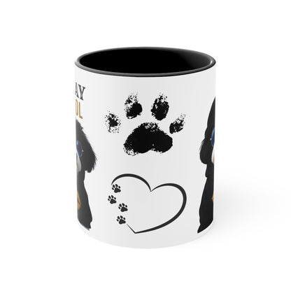 ✅ AU/NZ Cool Dog Lover Mug, Cute Pet Gift, Colorful Coffee Cup, Fun Home Décor, Animal Birthday Present