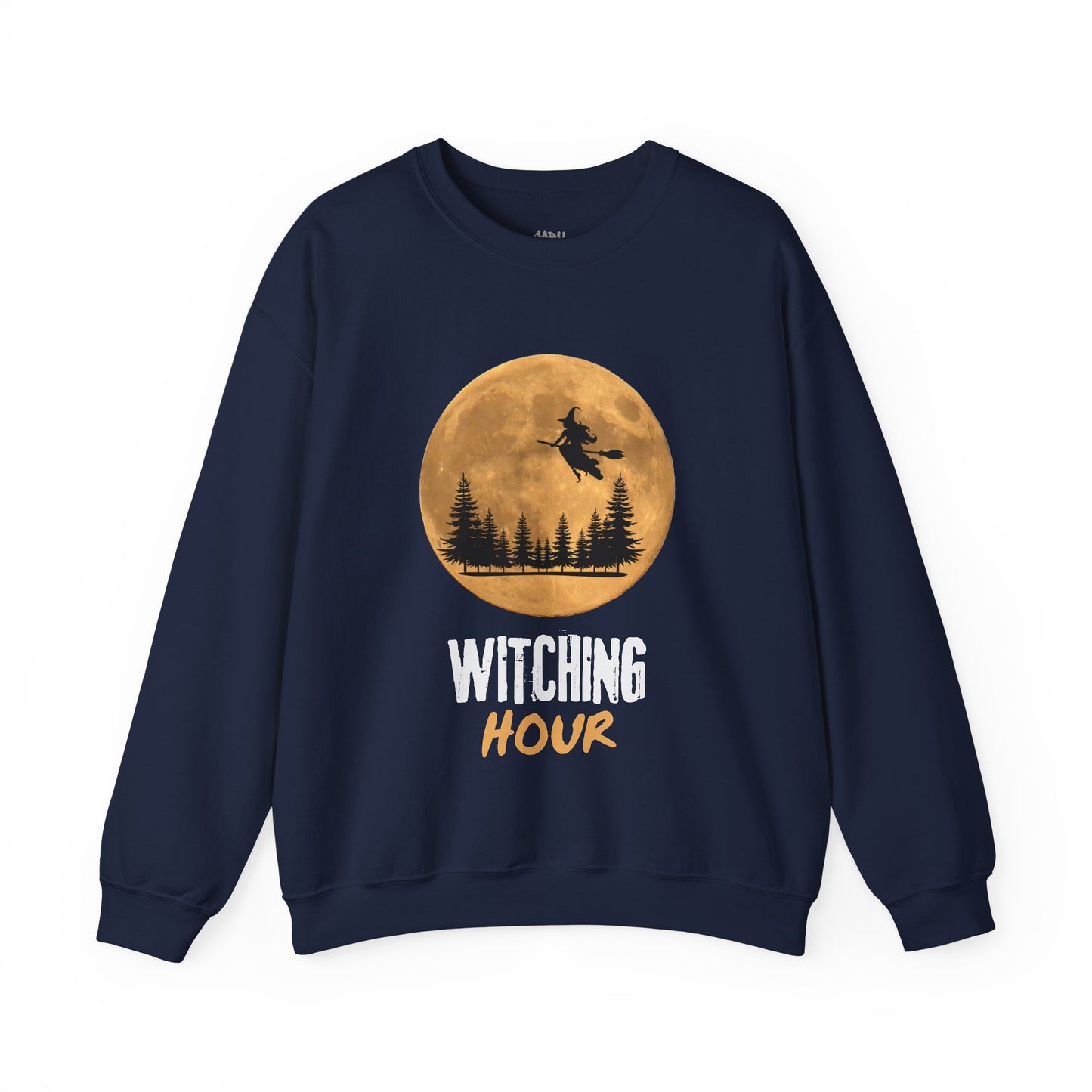✅ AU/NZ Witching Hour & Howl Unisex Crewneck Sweatshirt - Spooky Halloween Vibe