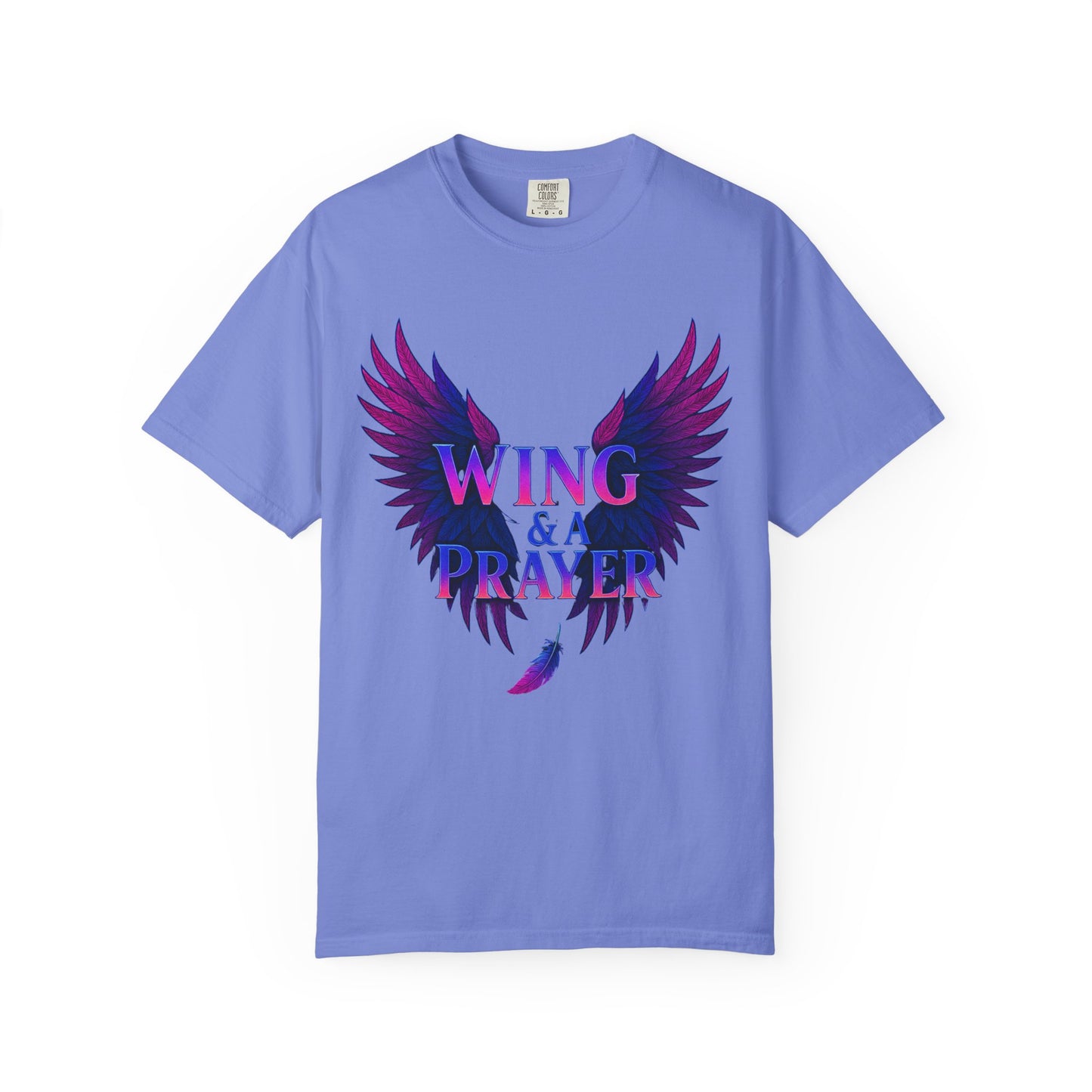 Wing and a Prayer Tee
Built for those who keep pushing, even when the odds aren’t in their favor. The bold neon wings carry that message of hope and drive — a look that’s all attitude, no limits.

JABU© • JustAboutBeingU®