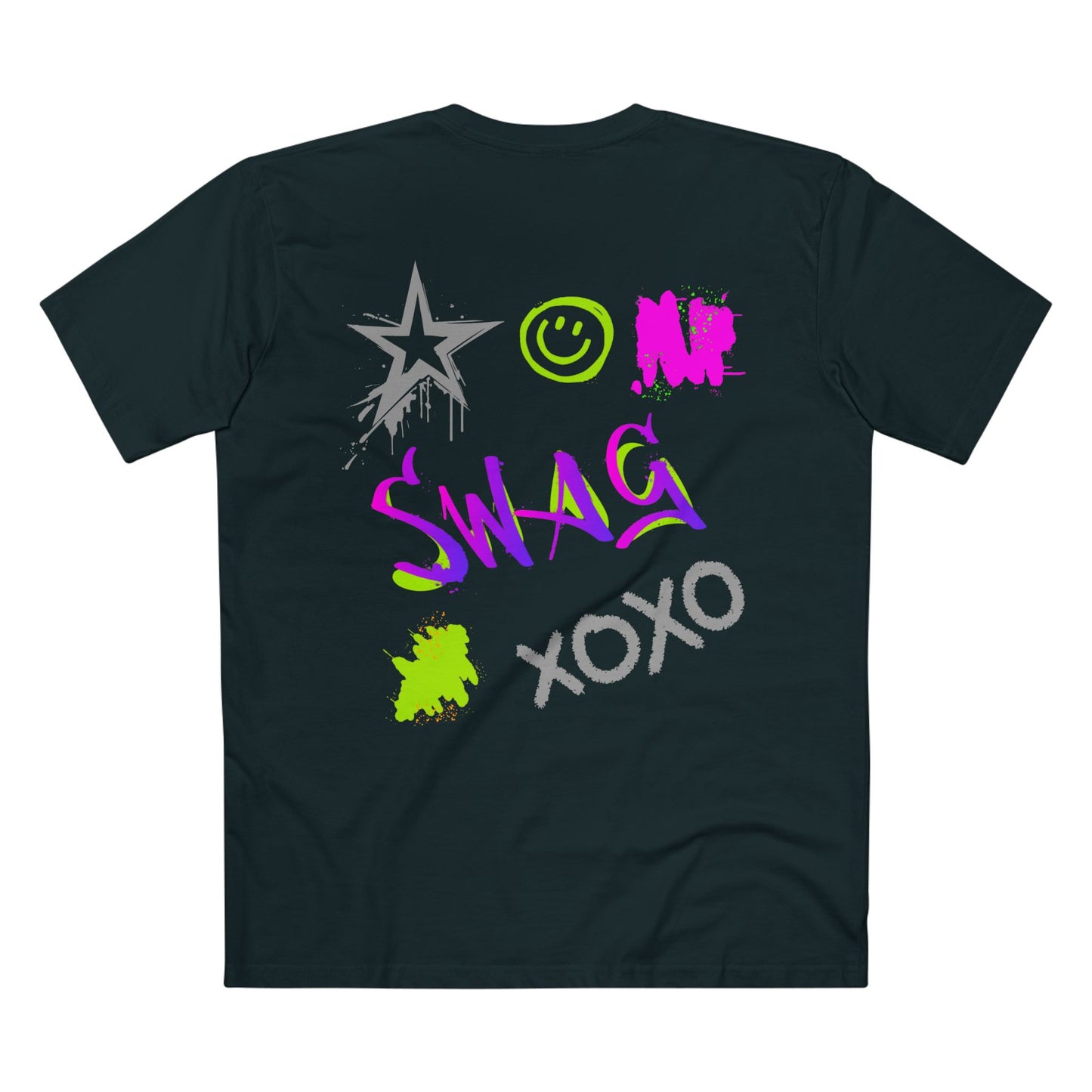 ✅ AU/NZ  SWAG, Urban Graffiti Tee - Streetwear Vibes for Creative Souls, Stylish Graphic T-Shirt, Casual Fashion, Unique Gift for Artists, Summer Wear