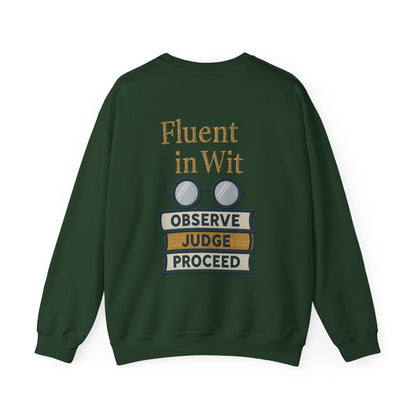 Fluent in Wit Sweatshirt