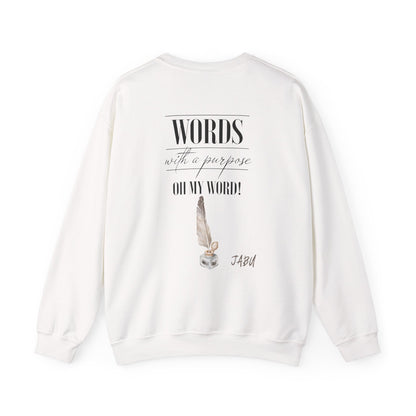 ✅ AU/NZ Vocabulary with a Purpose Crewneck Sweatshirt - Unisex WORD