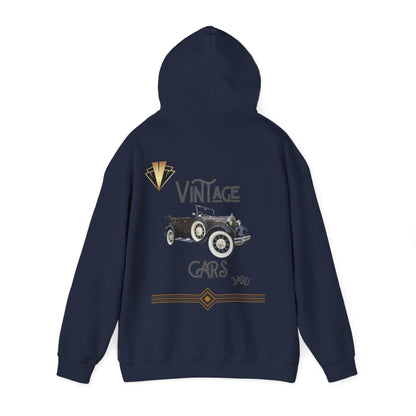 ✅ AU/NZ Vintage Cars Hooded Sweatshirt - Retro Auto Lovers Gift, Classic Car Apparel, Nostalgic Sweatshirt, Automotive Fashion, Car Enthusiasts!