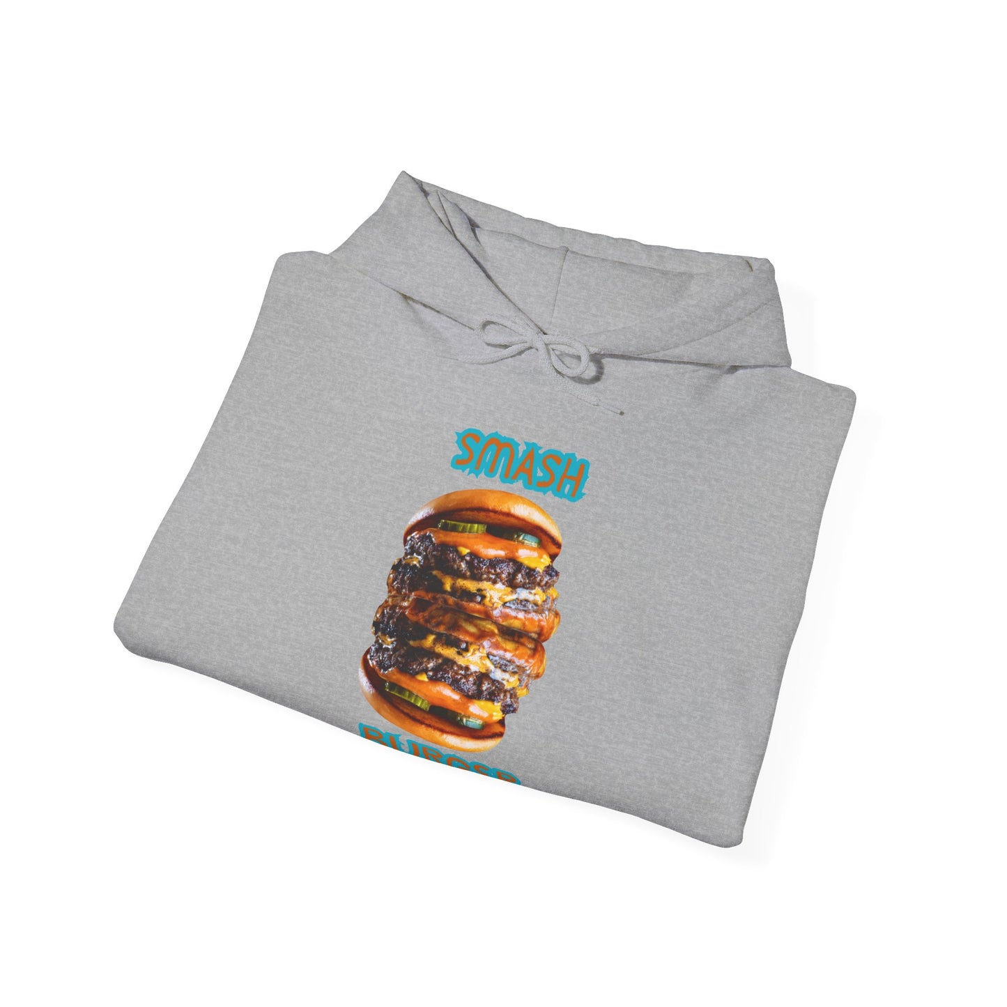 ✅ AU/NZ Smash Burger Hoodie, Fun Foodie Sweatshirt, Unisex Casual Wear, Gift for Chefs, Food Lovers, Trendy Streetwear, SMASH IT!